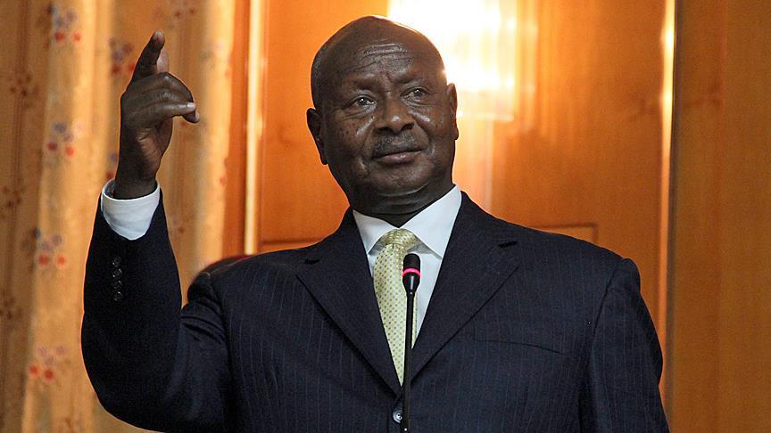 Museveni sworn in as Uganda's president for fifth term