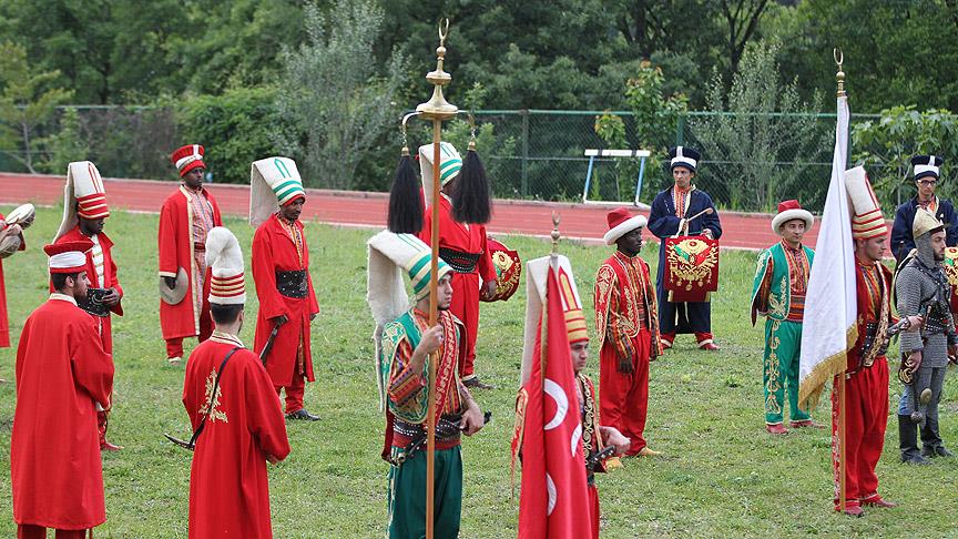 Samsun'da 13 farklı milletten mehter takımı oluşturuldu