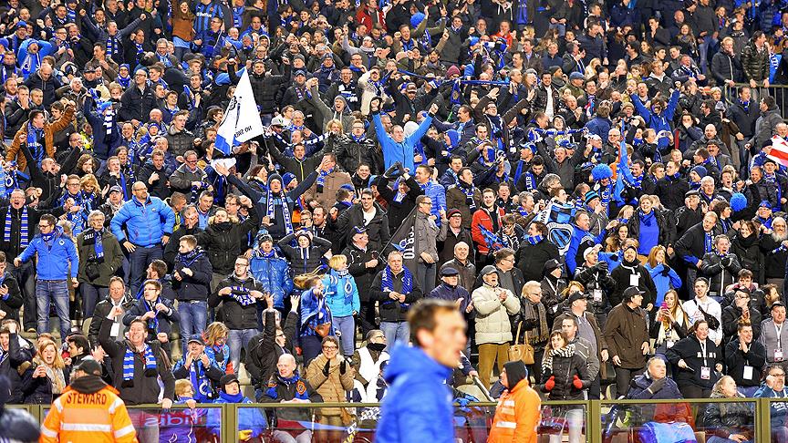 Belçika'da şampiyon Club Brugge oldu