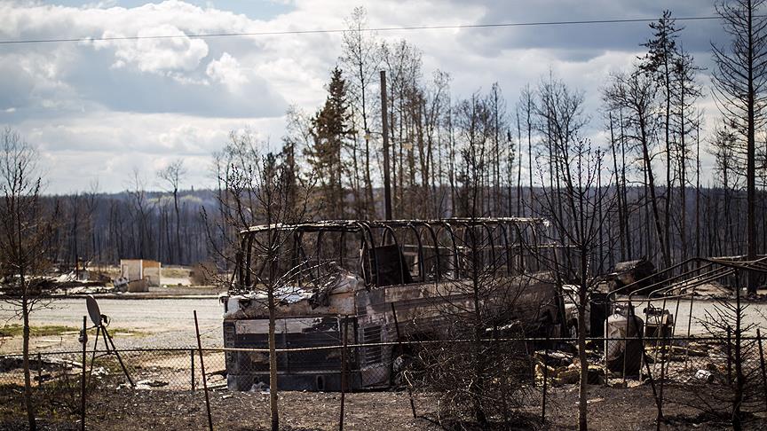Kanada'daki yangın 760 milyon dolarlık zarara yol açtı