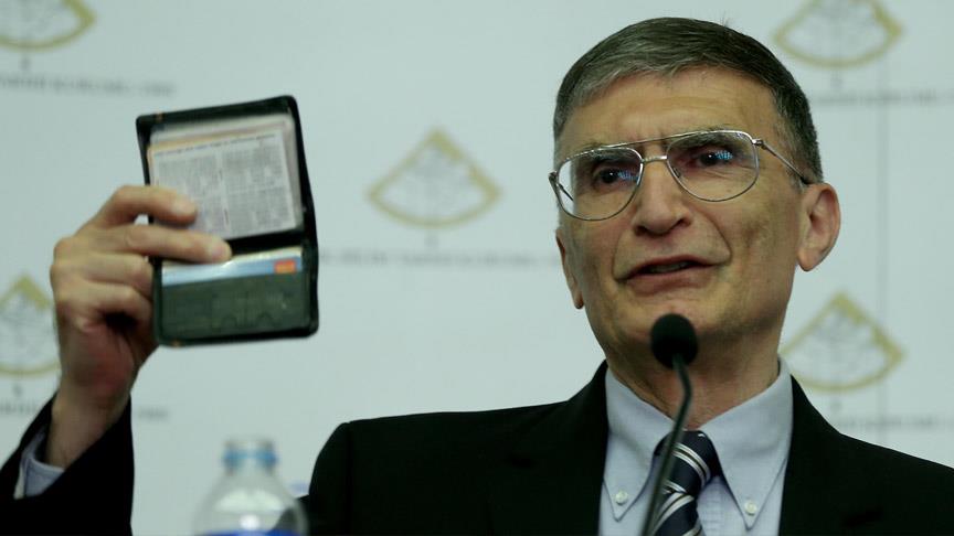 Prof. Sancar'a TBTK Şeref Üyeliği beratı