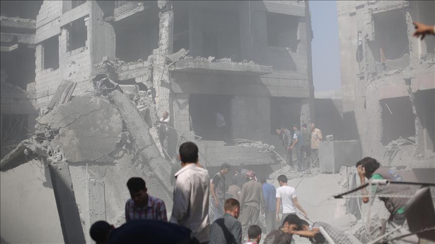 Regime barrel bombs kill 7 in Syria’s Aleppo: Sources
