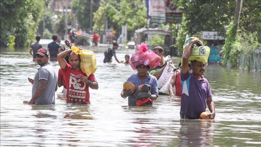 Turkey delivers aid to mudslide-stricken Sri Lanka