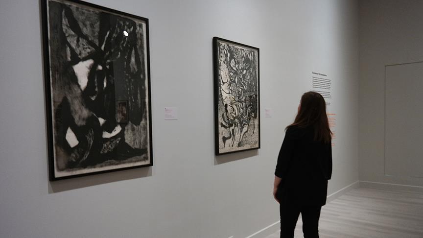'Bir Sanatçının İzinde: İstanbul-Paris-İstanbul' sergisi açıldı