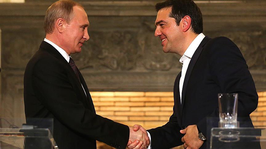 Putin Begins Greek Visit At 'crucial Time'