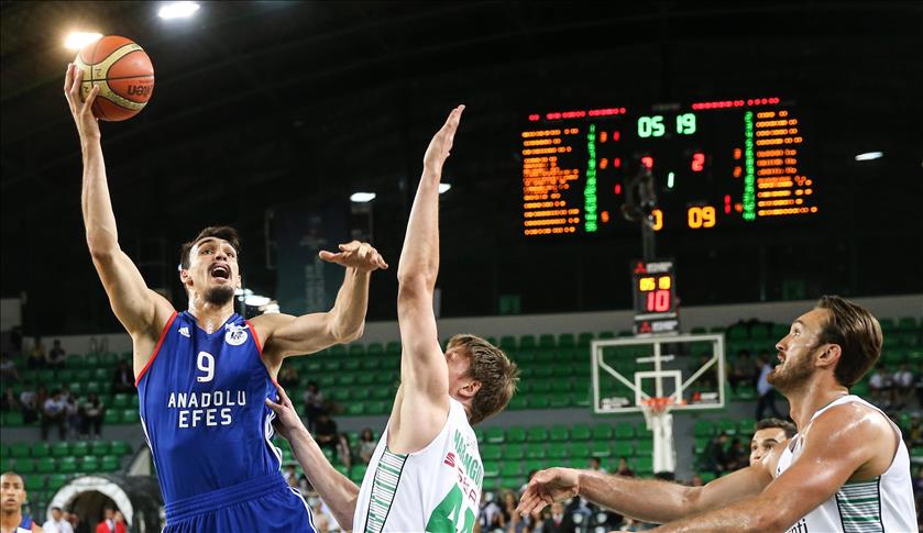 Basketball: Anadolu Efes advances to finals
