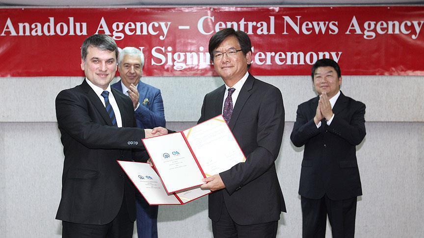 Anadolu Agency signs MOU with Taiwanese news agency