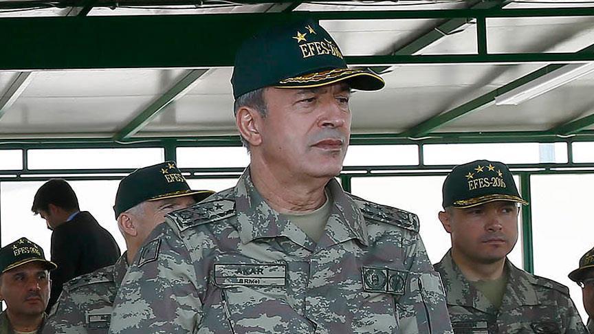 Turkish army chief vows to continue anti-terror raids