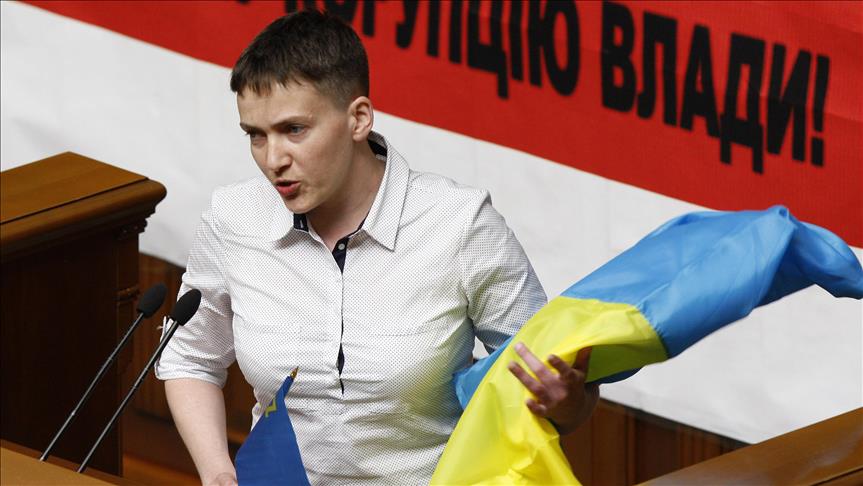 Надежда Савченко выступила с трибуны Верховной Рады