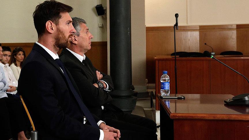 Messi ve babası sanık koltuğunda