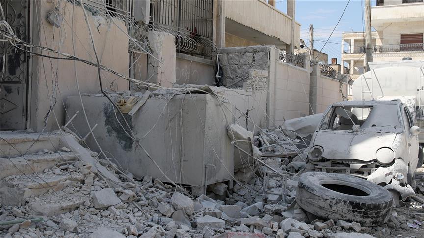 Russian airstrikes kill 10 in NW Syria