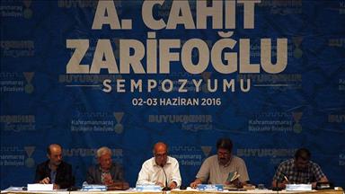 'Cahit Zarifoğlu Sempozyumu' başladı