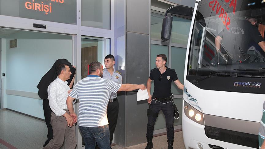 Kocaeli'de 65 FETÖ/PDY zanlısı sağlık kontrolünden geçirildi