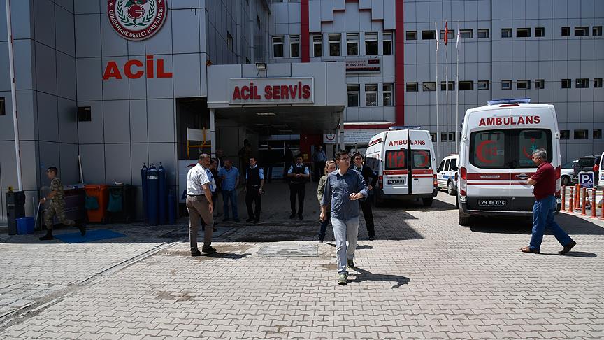 Gümüşhane'de askeri araca saldırı: 1 şehit, 1 yaralı