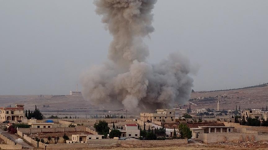 Russian, Syrian regime airstrikes kill 18 civilians