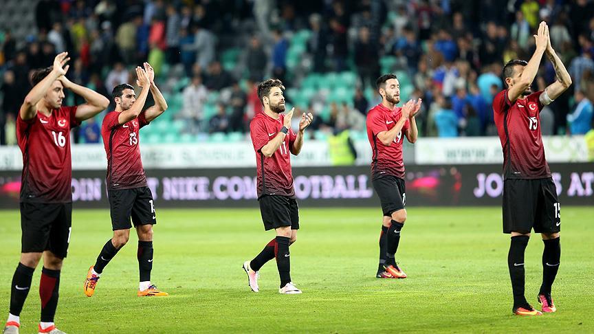 A Milli Takım Slovenya'yı tek golle geçti