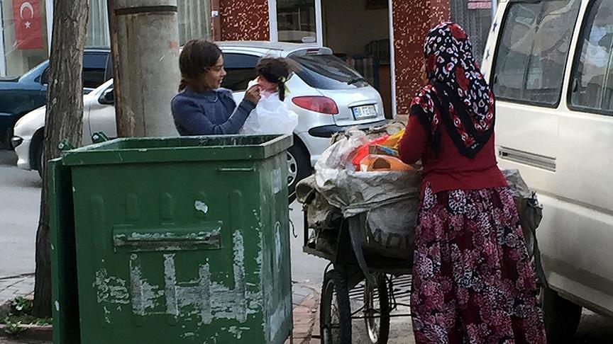 Çöpten çıkan mutluluk