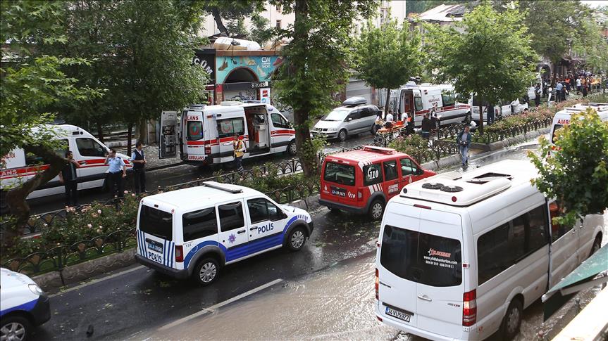 При взрыве в Стамбуле погибли 11 человек