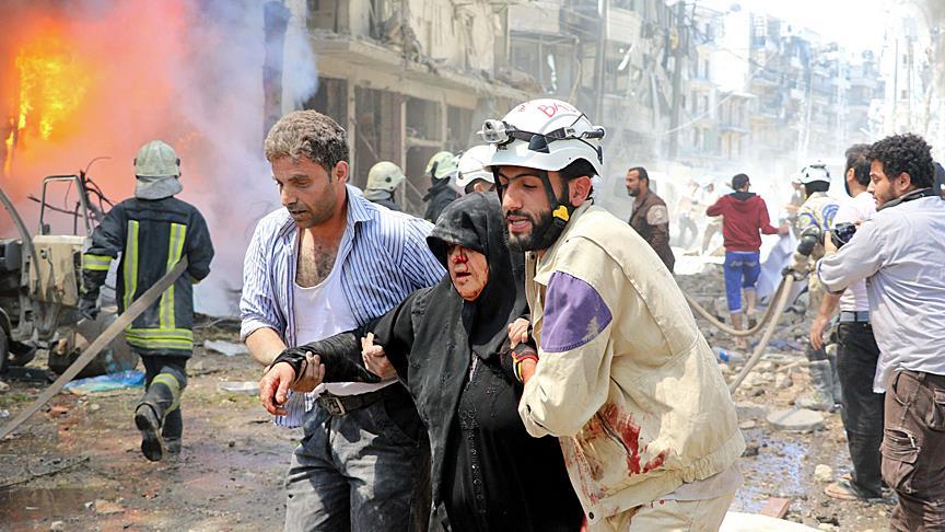 Regime barrel bombs kill 15 in NW Syria