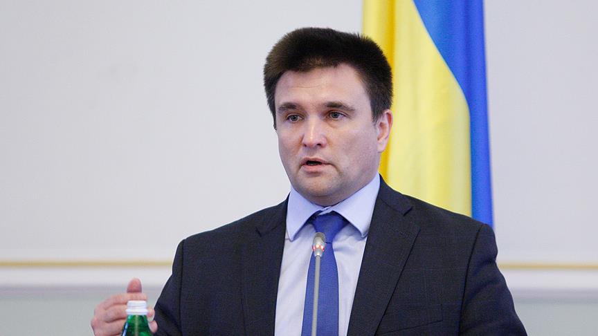 Ukrayna Dışişleri Bakanı Klimkin: Rusya sadece Ukrayna ile değil, tüm Avrupa ile hibrit savaşı yapıyor