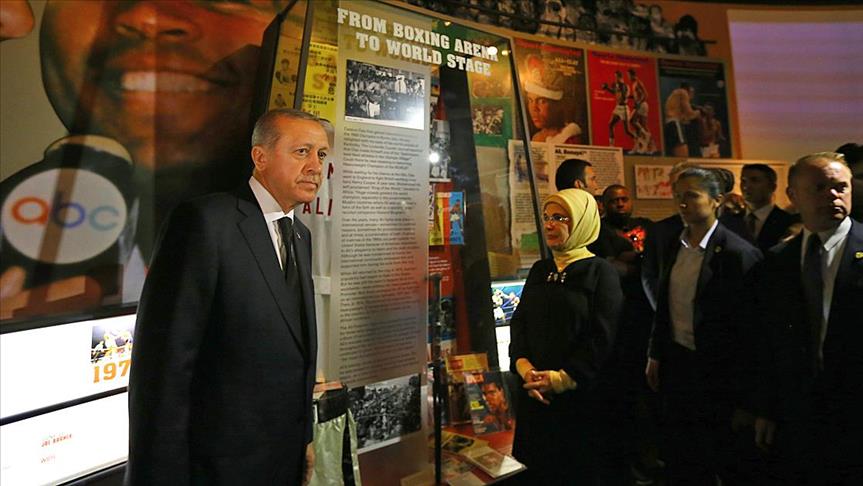 Erdogan: Muhammad Ali was a 'freedom fighter'