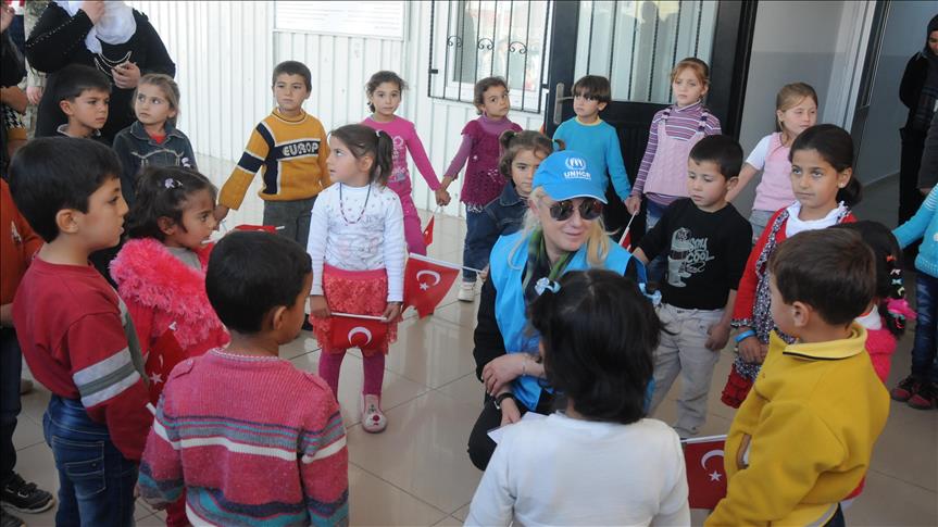 Turkey’s UNHCR goodwill ambassador celebrates 10th year