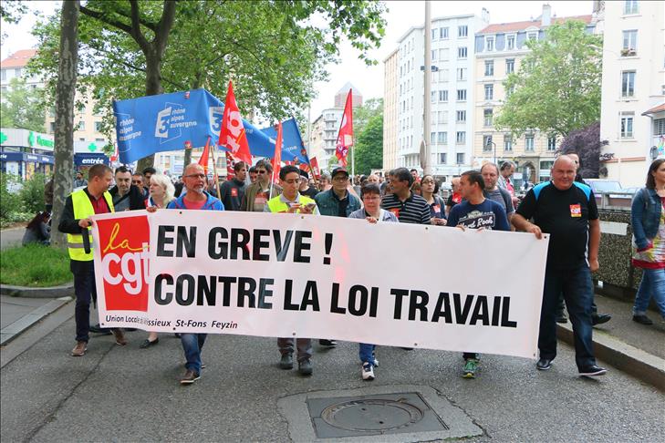 France: Nouvelle vague de grève générale contre la loi Travail