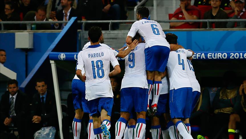 Euro 2016: Italy defeat Belgium 2-0