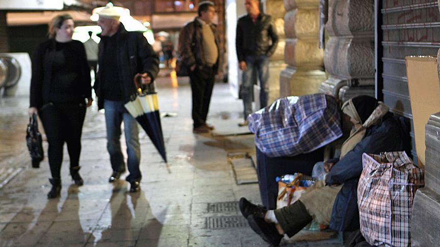 Homelessness grips Athens during Greek crisis