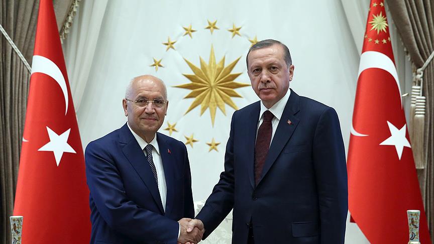 Cumhurbaşkanı Erdoğan Yenimahalle Belediye Başkanı Yaşar'ı kabul etti