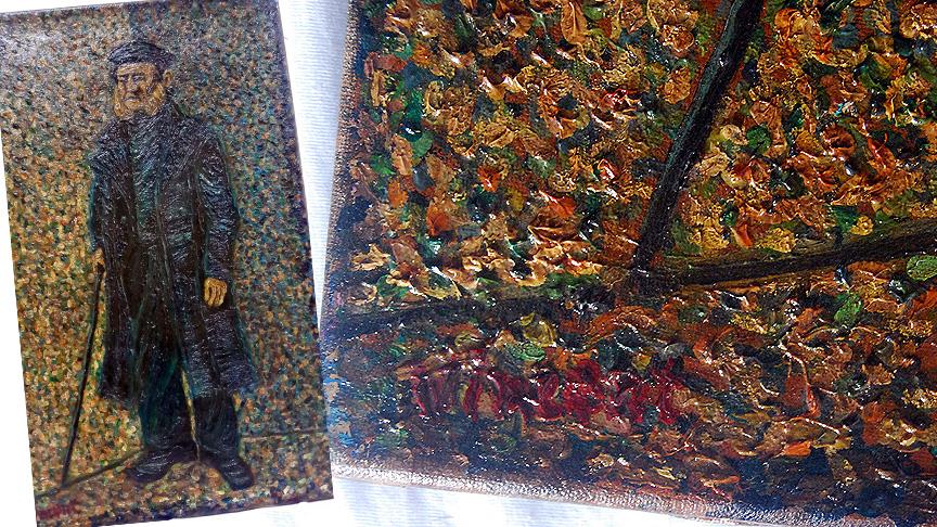 Van Gogh'a ait olduğu tahmin edilen tablodaki incelemeler sürüyor