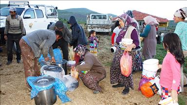 Yaylaya 'iftarlık ve sahurluk' servisi
