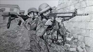 'Mehmetçiğin Gözüyle Mehmetçik' sergisi klip haline getirildi