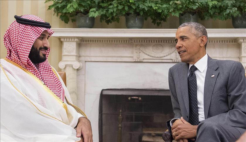 Obama, Saudi prince discuss Middle East turmoil