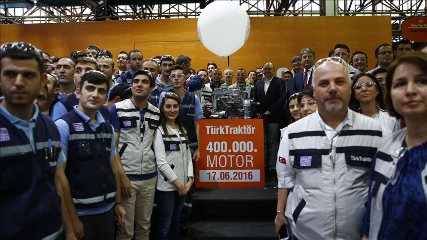 Turkey's TurkTraktor rolls off 400,000th engine 