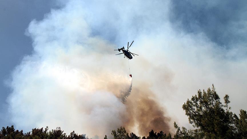 Greek Cypriots accept Turkish help to fight wildfire