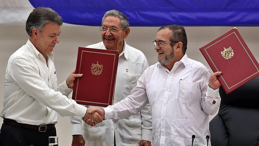 Colombia, FARC sign cease-fire deal 