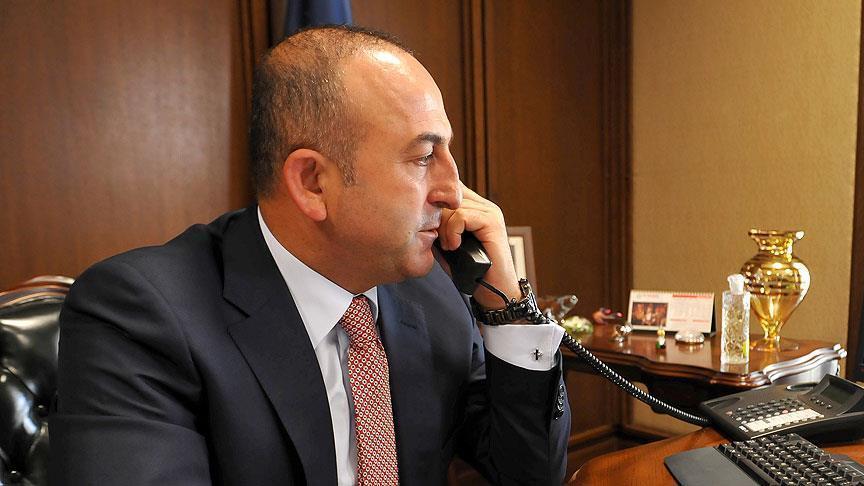 Çavuşoğlu’ndan telefon diplomasisi