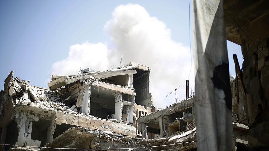 64 Syrians killed in Russian raids on Daesh-held town