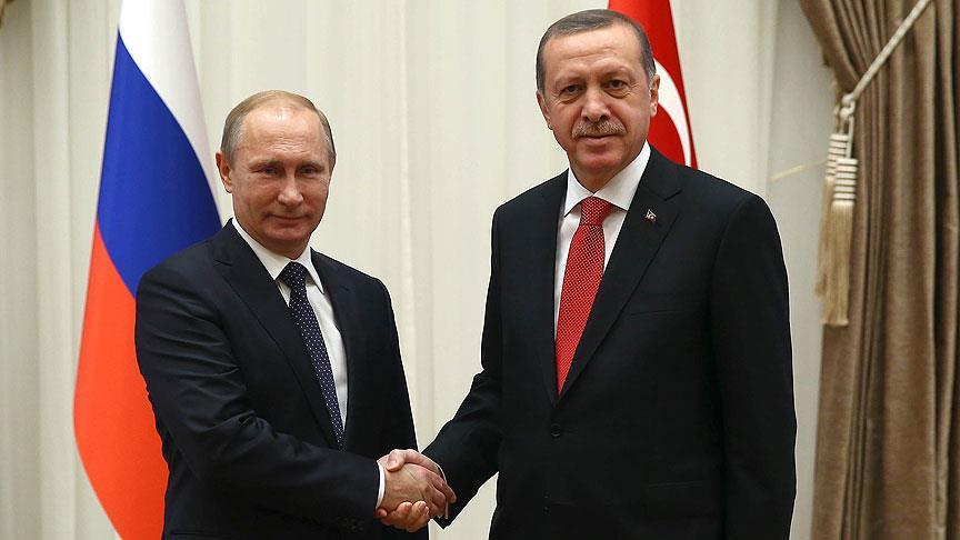 Erdogan letter to Putin calls for 'friendly ties'