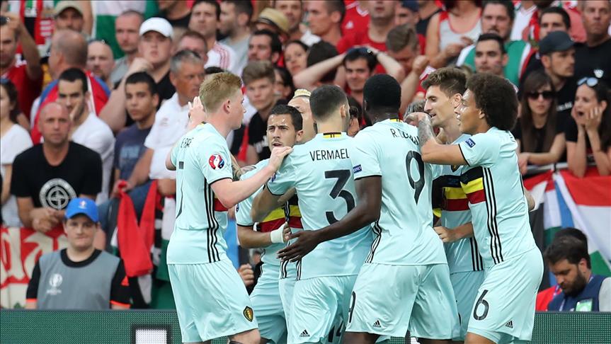 Euro 2016: Belgium overwhelm Hungary to reach last 8