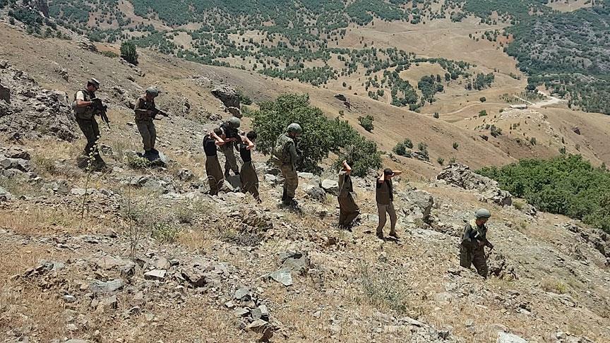 Diyarbakır'da 6 terörist yakalandı
