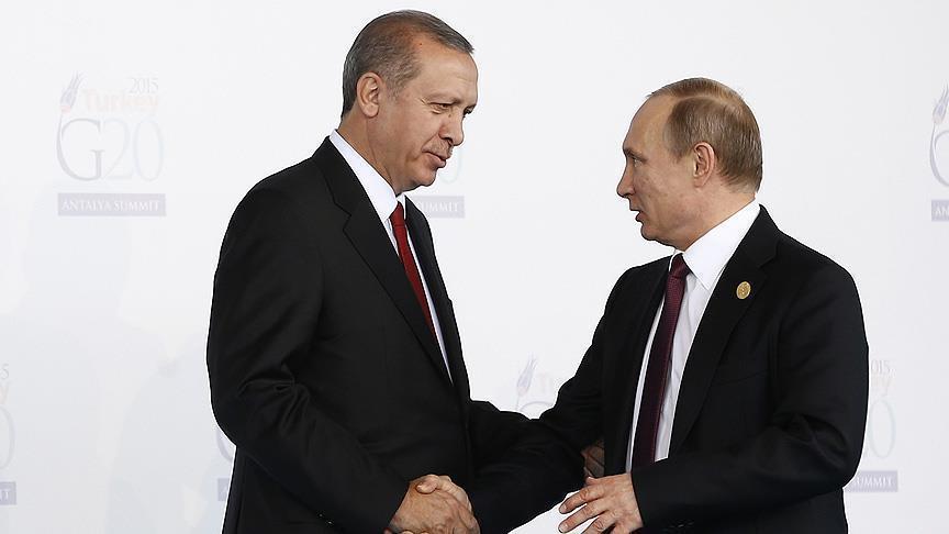 Turquie/Russie : Entretien téléphonique Erdogan-Poutine 