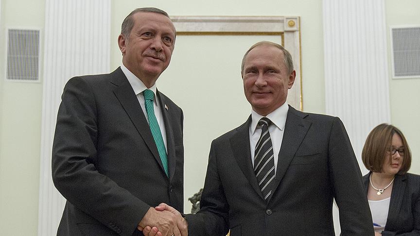 Cumhurbaşkanı Erdoğan ve Putin telefonda görüştü