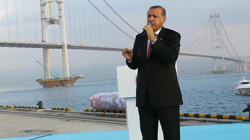 Turkey opens world's fourth-longest suspension bridge