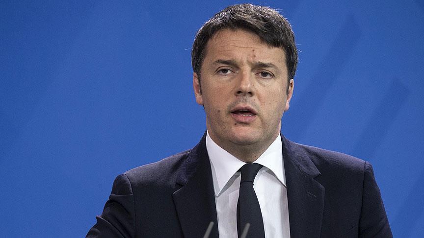 İtalya Başbakanı Renzi'den Yıldırım'a taziye telefonu