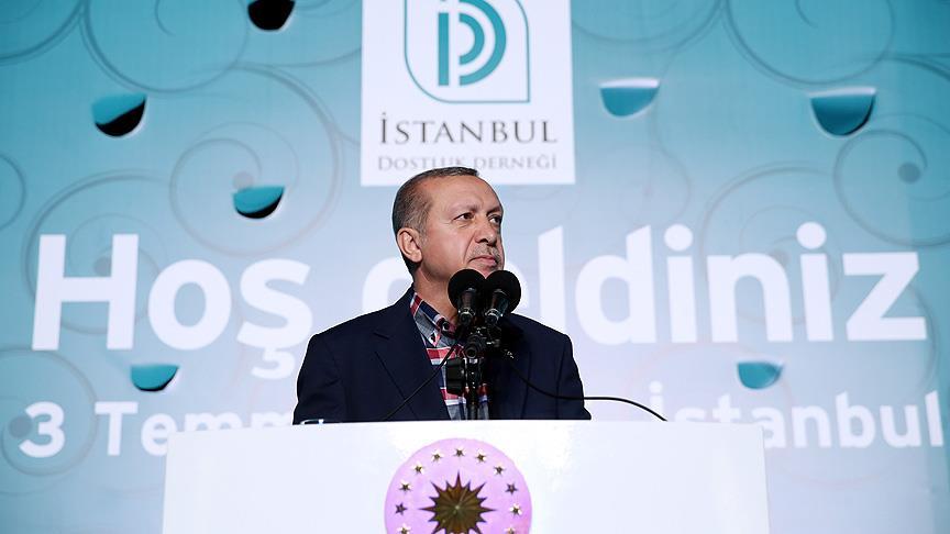 Cumhurbaşkanı Erdoğan: DAİŞ'in tek hedefi İslam'a ve Müslümanlara zarar vermek