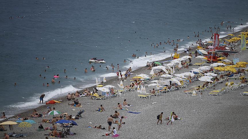 Antalya'da otellerin doluluk oranı yüzde 80'i geçti