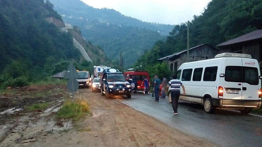 Giresun'da askeri helikopter düştü