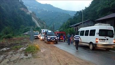 Giresun'da askeri helikopter düştü